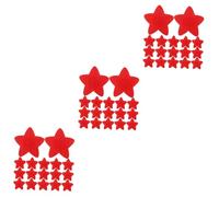 DEARMAMY 3sets 20pcs Star Shaped Breathable Patches for Comfortable for Care and Protection Fun Design for Outdoor Activities 20pcs*3