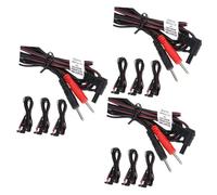 DEARMAMY 3sets 4pcs Lead Wire Therapy Machine Connect Cable Durable Pin Connector High Grade Cables for Physiotherapy Machines Performance 4pcs*3