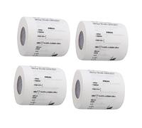 DEARMAMY 3sets Chemical Physics Formula Printed Toilet Tissue of Creative School Themed Bathroom Paper Highly Absorbent Durable for Classroom Decoration Fun Use 4rolls*3