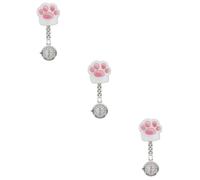 DEARMAMY 3sets Doctor Pocket Watch Cat Paw Chain Watch Nurse Week Digits Practical Clip-Design Quality Movement