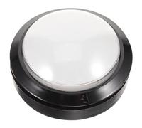 DEARMAMY 4 Inches Large Talking Button Clock Telling Time Clock Button Speaking for Visually Impaired Elderly