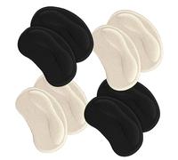 DEARMAMY 4 Pairs Heel Inserts for Women Wear Stickers Heel Grips for Women Shoes for Shoes That Are Too Big Comfortable