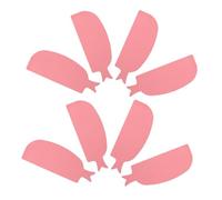 DEARMAMY 4 Pairs Silicone Eyelash Lift Pads Non Slip Fish Shaped Lash Tools for All Eye Shapes Ergonomic Candy Colored Arched Eyelash Guards Reusable Lash Perm Accessories for Natural