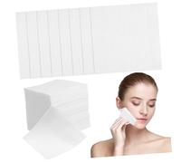 DEARMAMY 400pcs Breathable Non Woven Makeup Removal Pads for Deep Facial Cleansing Soft Cosmetic Pads with High Absorption and Abrasion Resistance Convenient Travel