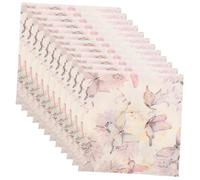 DEARMAMY 40pcs Butterfly-Themed Cocktail Napkins Soft Floral Dinner Paper Napkins for Weddings Showers Tea Parties Elegant Party Hand Towels for Guest Comfort and Table Decoration
