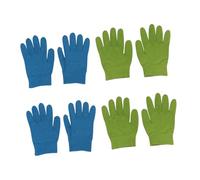 DEARMAMY 4pairs Fingerless Gloves Women Moisturizing Gloves for Eczema Beauty Care Spa Moisturizing Hand Care