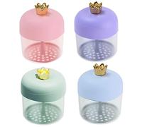 DEARMAMY 4Pcs Bubble Maker Foam Device for Skincare Easy Facial Cleaner Foam Tool Fun Practical Face Wash Cup for Women Random Colors Random Color