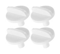 DEARMAMY 4pcs Fridge Thermostat Knobs 30mm Plastic Temperature Control Switch Replacement for Refrigerator and Freezer Precise Cooling Adjustment Household Temperature Dial