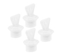 DEARMAMY 4pcs Hot Water Bottle Lid Stoppers Replacement Parts Inner Diameter Reusable Sealing Warm Water Bag Plugs for Winter Use