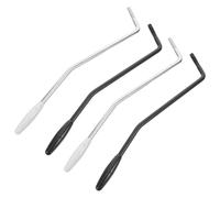 DEARMAMY 4pcs Metal Tremolo Arm Whammy Bar Thread Replacement Guitar Vibrato Bridge Arm for Electric Guitar Accessories