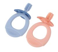 DEARMAMY 4pcs Molar Accessories Training Brush Boys and Girls Brush Tender Oral Care Teething Toys