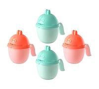 DEARMAMY 4pcs Mouse Boys and Girls Bath Cup Open Cup for Rinsing Shampoo Boys and Girls