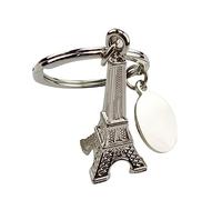 DEARMAMY 4pcs Set Tower Keychains Decor Key Chain Eiffel Tower Key Holder Badge Holder Rhinestone Car Jewelry Holder Star Key Fob Wallet Keychain Creative Key Rings Creative Keychains