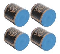 DEARMAMY 4pcs Wear-resistant Pool Cue Chalk Set for Billiards with Non-clumping, Sturdy Chalk Material for Pool Cue Supplies and Leisure Sports