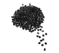 DEARMAMY 500pcs Snap Hair Ties Buckles Plastic Hair Rope Fixing Clips Accessories Rounded Edge Gentle Ponytail Holder Clips for Women and Versatile Crafting Decor Supplies