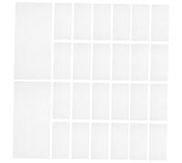 DEARMAMY 50Pcs Clear Paper Money Sleeves for Banknotes Protection Water-resistant Storage Bags for Stamp Collectors and Collectibles Pouches for Organizing