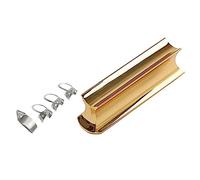 DEARMAMY 5pcs Electric Guitar Slide Solid Tone Bar Metal Guitar Slides for Fingerpicking