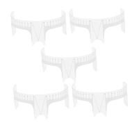 DEARMAMY 5pcs Eyebrow Symmetry Ruler Tattooing Stencil Eyebrow Position Measuring Tool for Brow Shaping and Symmetry