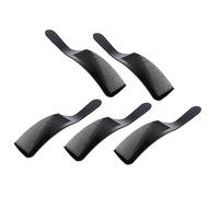 DEARMAMY 5pcs Flat Clipper Combs for Men Ultra-thin Curved Haircut Combs Hairdressing Supplies for Salon At-home Barber Styling for Haircuts