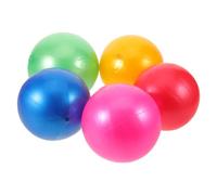 DEARMAMY 5pcs Inch Inflatable Playground Balls for Lightweight Plastic Dodgeballs for Outdoor Play, Easy to Toss, for Beach, Gym Class, and Picnic Games