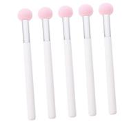 DEARMAMY 5Pcs Latex Makeup Sponge Puff Dual Wet Dry Use Skin Friendly Concealer Blender for Natural Finish for Foundation and Cushion Application