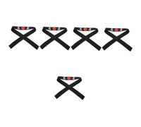 DEARMAMY 5pcs Samurai Headband Japanese Style Running Headwear Sports Bandana for Yoga Martial Arts