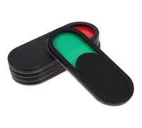 DEARMAMY 5pcs Sliding Bathroom Occupied Vacant Signs Door Privacy Indicator for Office Home Public Restrooms Clear Do Not Disturb Status