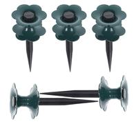 DEARMAMY 5pcs Small Hose Guide Spikes Water Hoses Guide Stakes for Gardening Terraces Practical Pp Material Green Sturdy Water Guiding Spikes to Hold and Organize Gardening