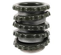 DEARMAMY 5pcs Steel Barrel Bung Drum Sealing Cap Iron Metal Gallon Drum Cap for Fuel Tanks Maintaining Stability and Sealing Chemical and Water Barrels