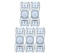 DEARMAMY 5pcs Swim Goggle Buckle Clips Replacement for Swimming Goggles, Plastic Universal Compatibility Strap Clips for Adults and Youth, for Daily Swims and Water Activity
