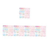 DEARMAMY 5sets 4 Boxes Cartoon Hemostatic Patches Breathable Self for Care Finger Caring Portable for Outdoor and Home Use Assorted Designs 4boxes*5