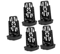 DEARMAMY 5sets Silent Automatic Watch Winder for Men Women Watch Swing Display Stand