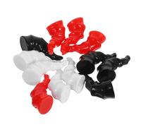 DEARMAMY 6 Pairs Devil Horn Hairpins Charms Spiral Horn DIY Craft Materials Lightweight Durable Halloween Headpiece Accessories for Women Lolita Cosplay Party