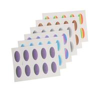 DEARMAMY 6 Sheets Waterproof Eye Shadow Stickers Makeup for Gradient Makeup Cosplay Accessories Eyeshadow for Cosplay Eyeshadow Transfer Stickers Craft Paper