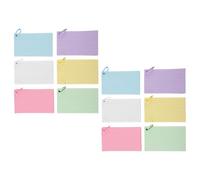 DEARMAMY 600pcs Sticky Notepad Lined Pages Creative Flashcards for Studying for School Use an Index Cards Ring for Vocabulary Practice and Revision