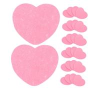 DEARMAMY 60pcs Compressed Facial Sponges Heart Shaped Cleansing Pads for Gentle Exfoliation and Makeup Removal Made From Natural Wood Pulp Cotton for Sensitive Skin and Daily Skincare