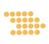 DEARMAMY 60pcs Makeup Powder Facial Cleaning Pad Cosmetic Removal Puff Rounded Face Cleaning Makeup Remover Pads