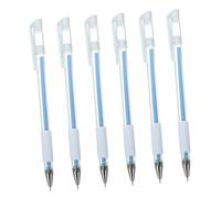 DEARMAMY 6pcs Beauty Pen Position Pen Eyebrow Marker Pen Body Markers for Grooming Pen Eye Brow Marker Pen Eyebrow Tattoo Pen Eyebrow Position Pen Sky-blue Plastic