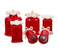 DEARMAMY 6Pcs Cupping Therapy Set Lightweight Plastic Cupping Cups for Home Use Multi Suction Cups for Back Neck Shoulders Present for Massage Therapists and Families