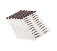 DEARMAMY 6pcs Eyebrow Tool Material Brows Easy to Apply and Reuse for Sparse or Over-plucked Brows