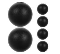 DEARMAMY 6pcs Gym Cable Machine Stopper Balls 8mm Steel Wire Rope Limit Stops Exercise Cable Connectors for Pulley System Fitness Equipment Accessories for Home Gym