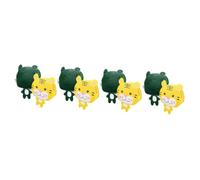 DEARMAMY 8pcs Cute Cartoon Animal Shoulder Bags for Girls Frog Tiger Crossbody Coin Purses Stylish and Versatile for Storing Keys Coins Cards and Essentials