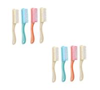 DEARMAMY 8pcs Long Handle Brush for Shoes Washing and Laundry Cleaning Household Scrub Brush for Clothes Washing Tool Random Color