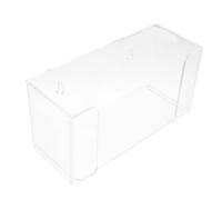 DEARMAMY Acrylic Wall-mounted Storage Box Clear Tissue Napkin Gloves Holder Multifunctional Mask Container for Home Office Bathroom Organizer Space-saving Design