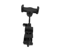 DEARMAMY Adjustable African Drum Phone Holder with 360° Rotation and Anti-slip Clamp, Metal and Plastic Construction, Portable Vibration Resistant Mount for Hand Drum and Djembe