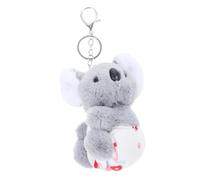 DEARMAMY Adorable Koala Bear Keyring Plush Dolls Pendant Key Chain Backpacks Keychains Bag Decoration Chic Backpack Pendant Random Style