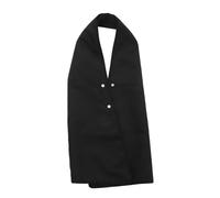 DEARMAMY Adult Bib Scarf for Eating Men and Elderly, Comfortable Fit Double Layer Polyester Mealtime Scarf with Enhanced Mouth and Nose Protection, Washable and Stylish Clothing Protector