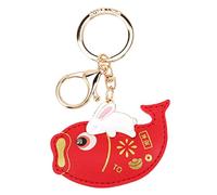 DEARMAMY Animal Keychain Bunny Modeling Key Ring Cute Keychain Ring for Bag Decorative Present