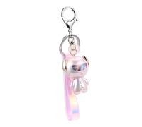 DEARMAMY Astronaut Spaceman Key Ring Pendant Decorative Schoolbag Pendant Cute Stretchy Keychain Clip for Backpack Key Chain Accessories for Astronomy