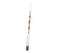 DEARMAMY Beer Meter Specific Gravity Tester Mead Hydrometer Triple Scale Hydrometer Maple Syrup Supplies Maple Syrup Hydrometer Kit Hydrometer for Wine Making Wine Tester Plastic
